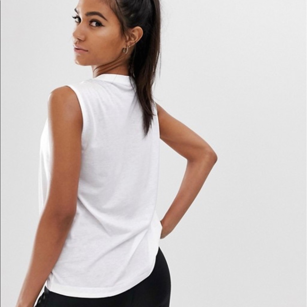 adidas training logo tank